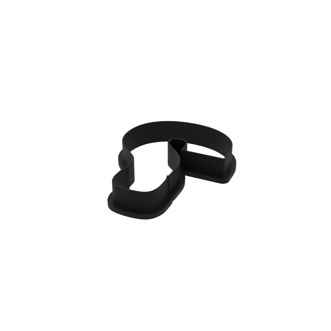 Question Mark Cookie Cutter with Easy Push Design — photo 4