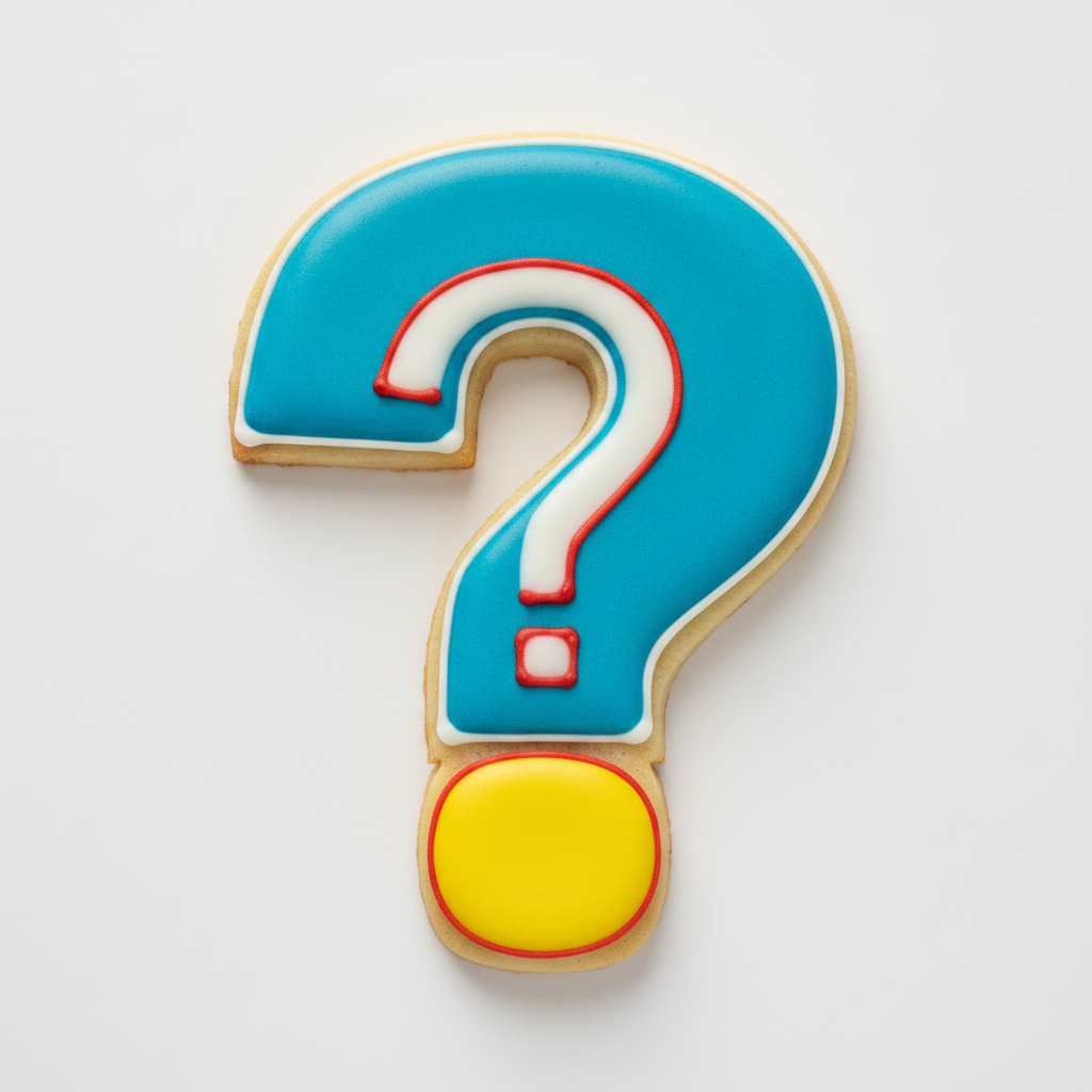Question Mark Cookie Cutter with Easy Push Design — photo 2