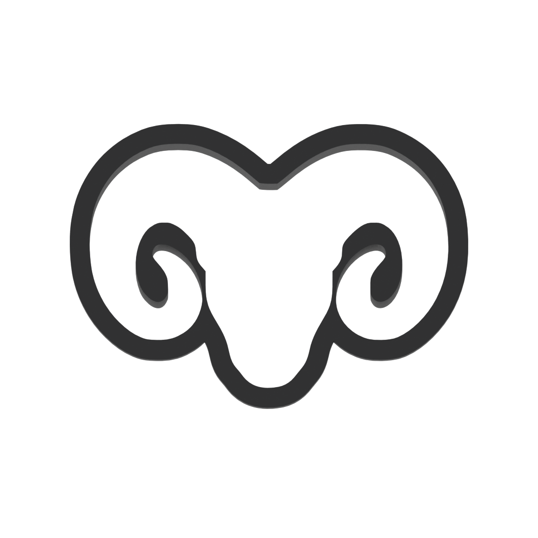 Ram Head Cookie Cutter with Easy Push Design — photo 3