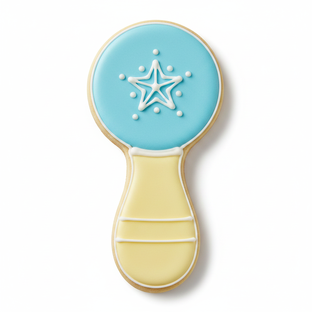 Rattle Cookie Cutter with Easy Push Design — photo 2