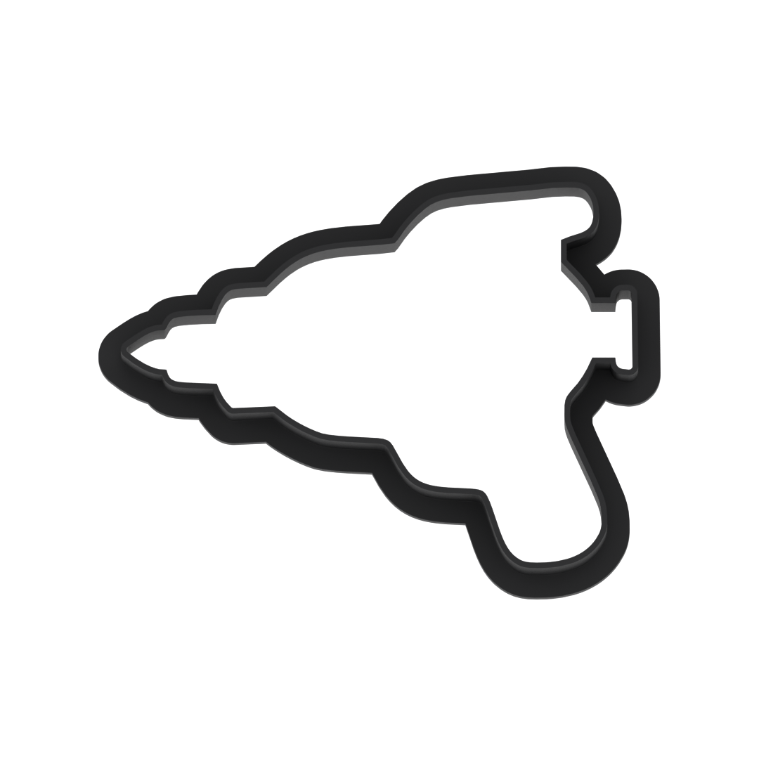 Ray Gun Cookie Cutter with Easy Push Design — photo 5