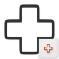 Red Cross Cookie Cutter with Easy Push Design — main photo