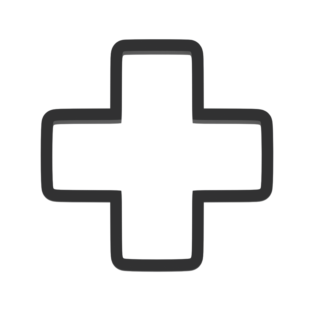 Red Cross Cookie Cutter with Easy Push Design — photo 3