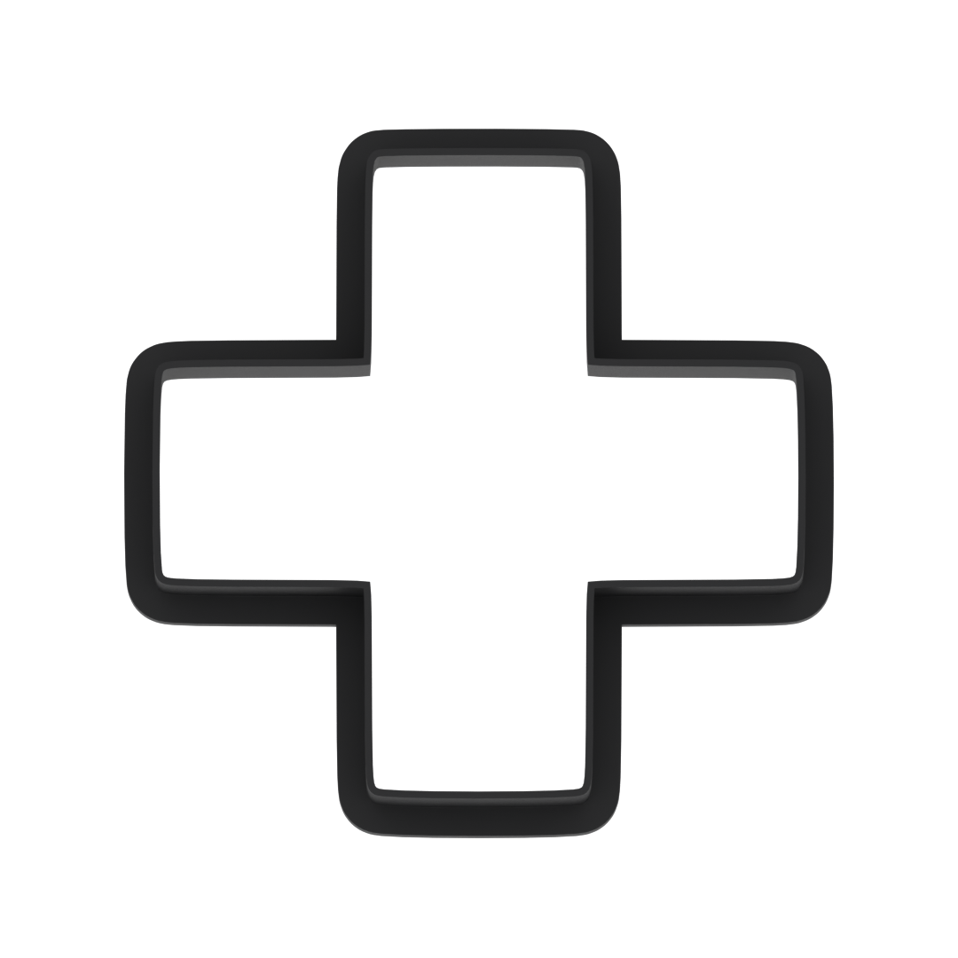 Red Cross Cookie Cutter with Easy Push Design — photo 5