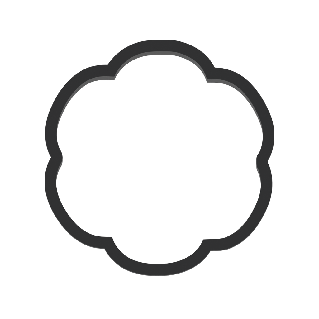 Retro Flower Cookie Cutter with Easy Push Design — photo 3