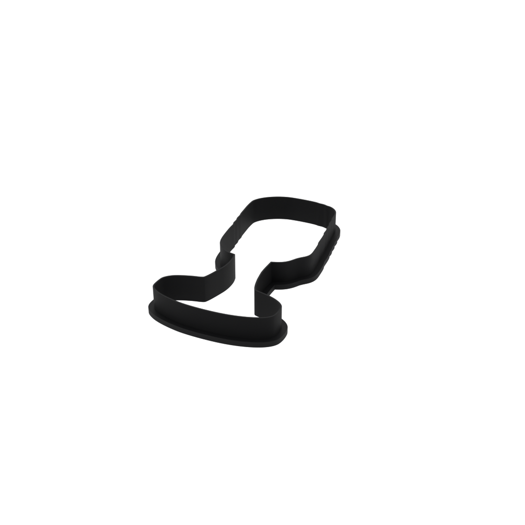 Retro Microphone Cookie Cutter with Easy Push Design — photo 4