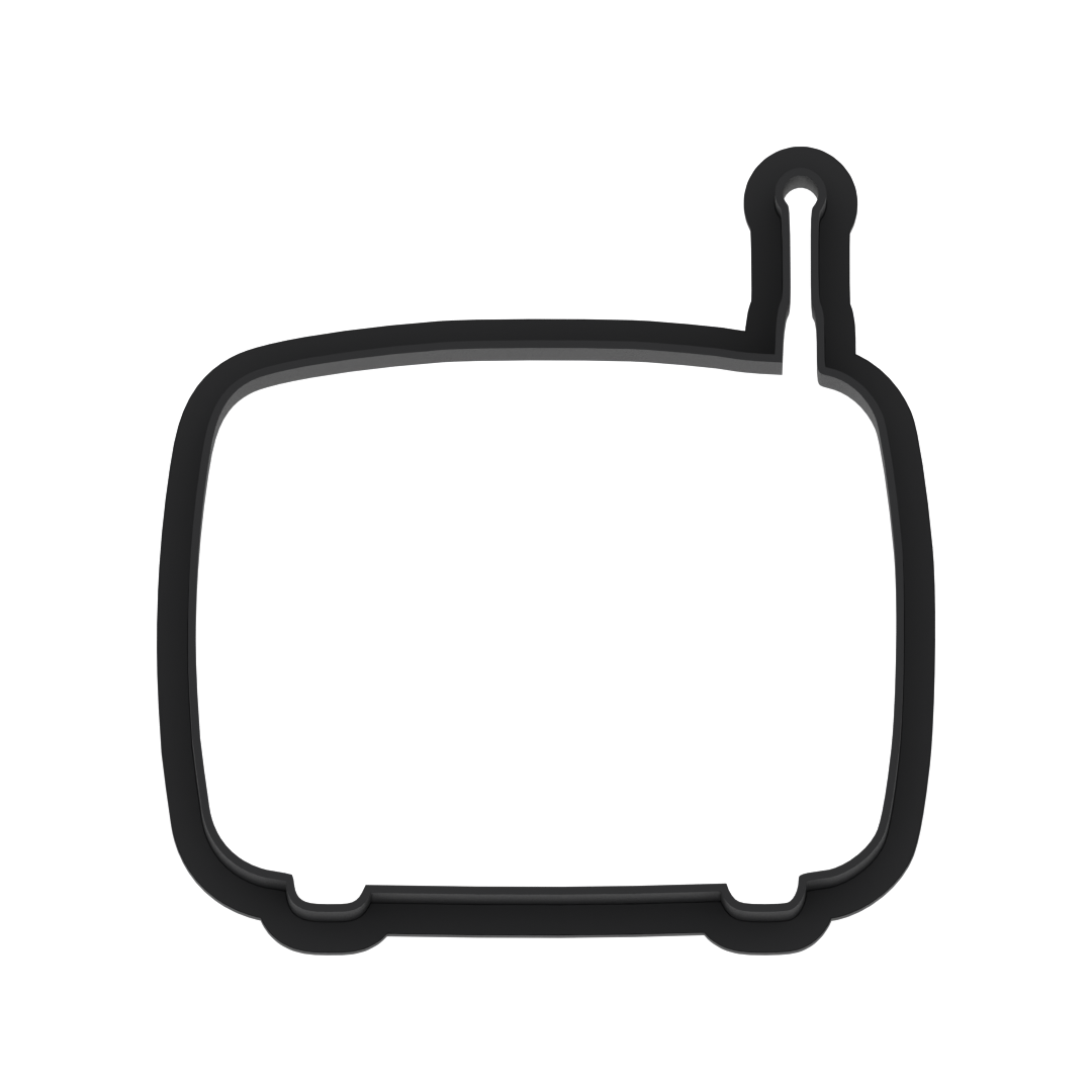 Retro Radio Cookie Cutter with Easy Push Design — photo 5