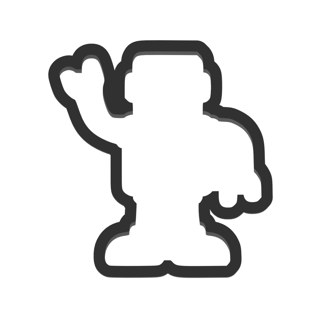 Robot Cookie Cutter with Easy Push Design — photo 3