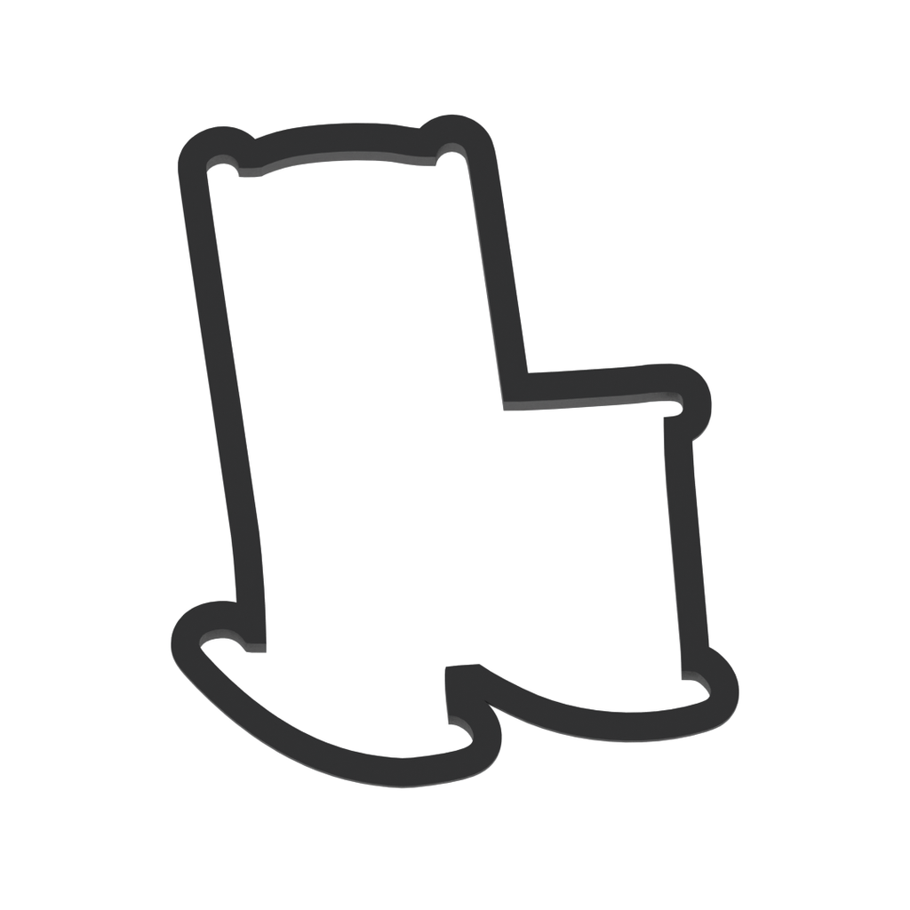 Rocking Chair Cookie Cutter with Easy Push Design — photo 3