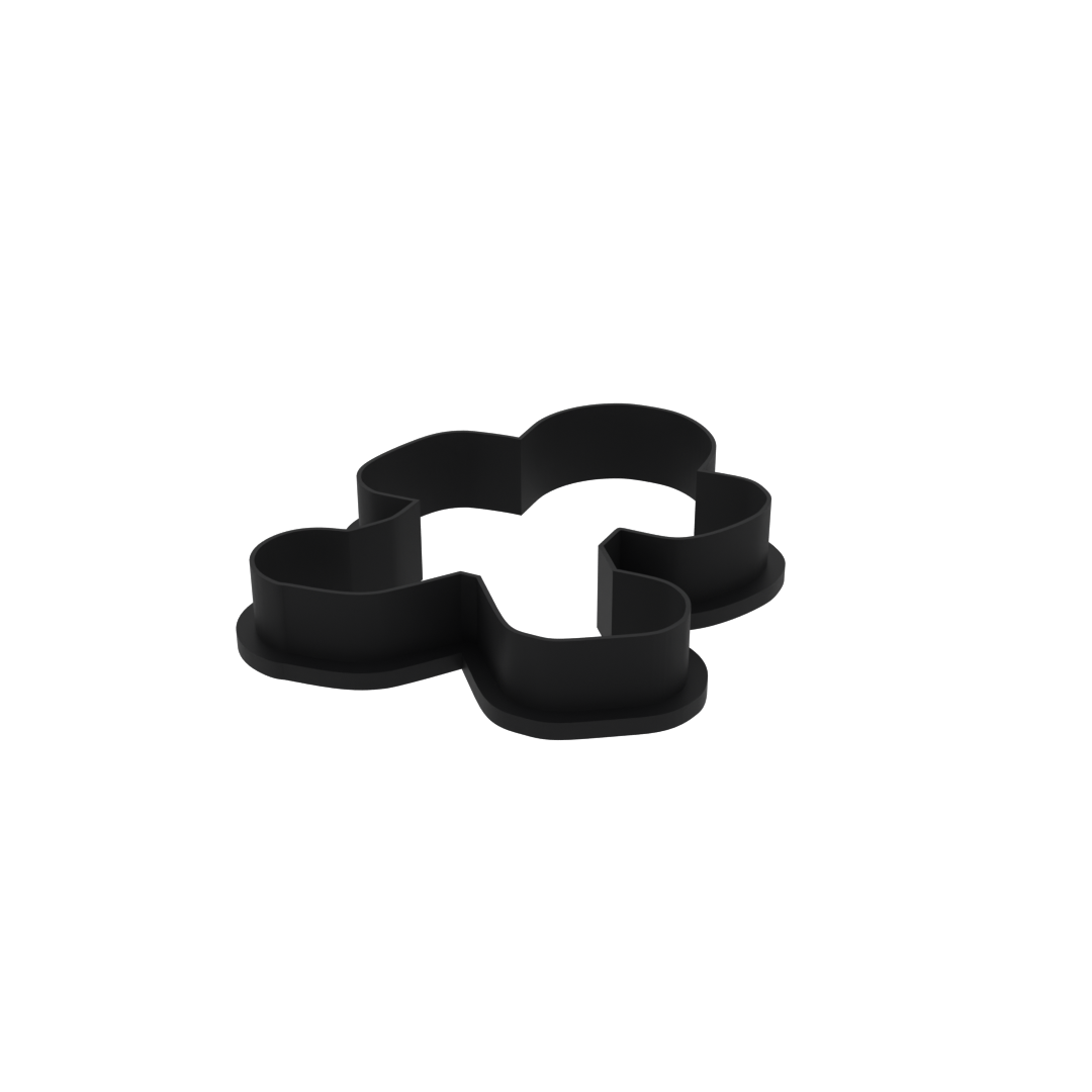 Running Gingerbread Man Cookie Cutter with Easy Push Design — photo 4