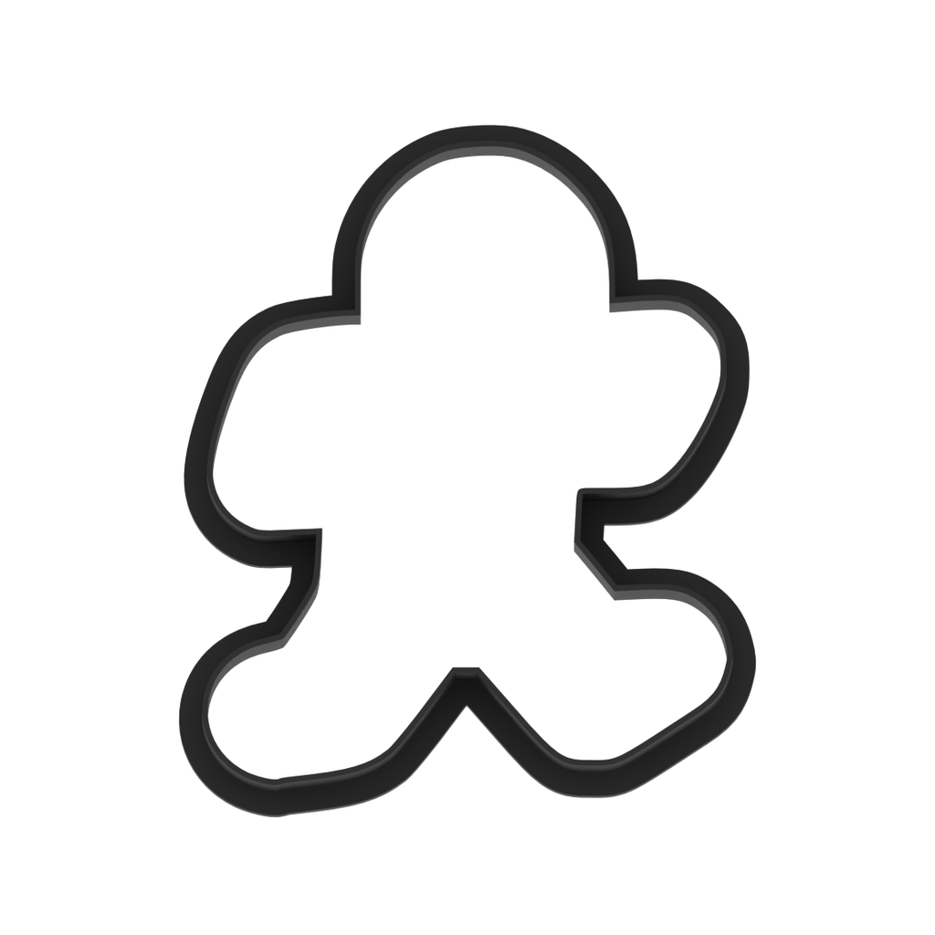 Running Gingerbread Man Cookie Cutter with Easy Push Design — photo 5