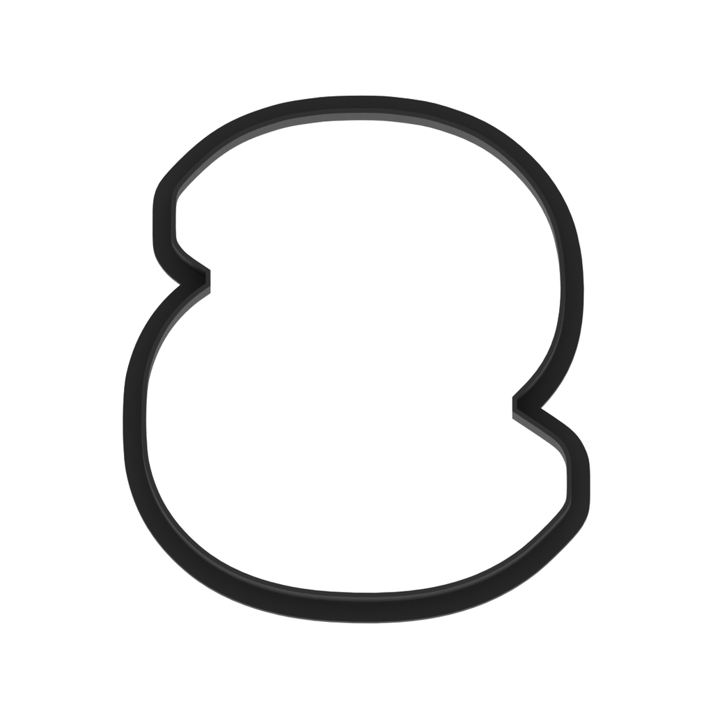 s Lowercase Block Letter Cookie Cutter with Easy Push Design — photo 5