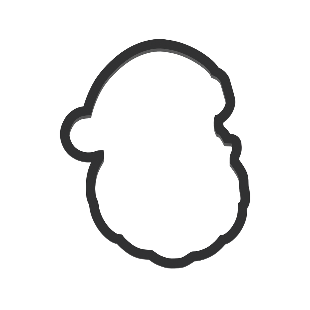 Santa Cookie Cutter with Easy Push Design — photo 3