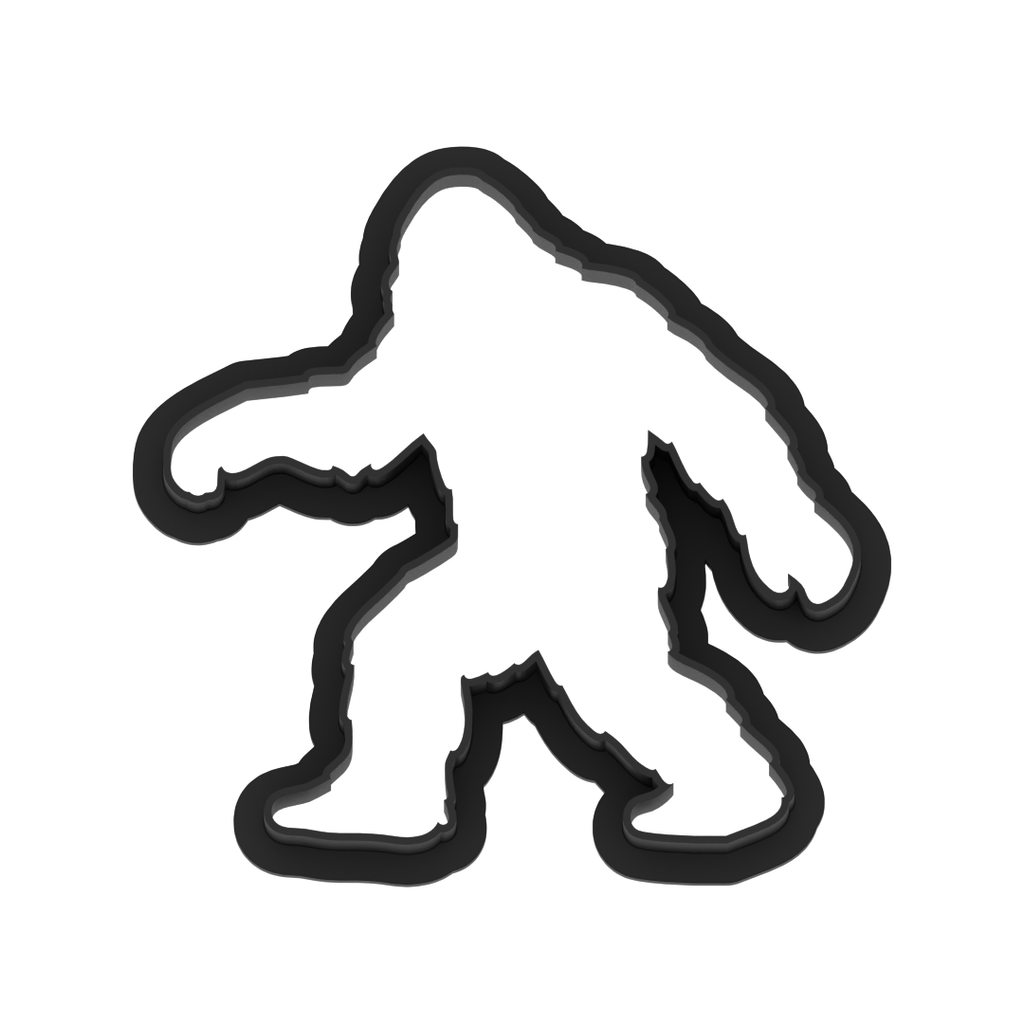 Sasquatch Bigfoot Cookie Cutter with Easy Push Design — photo 6