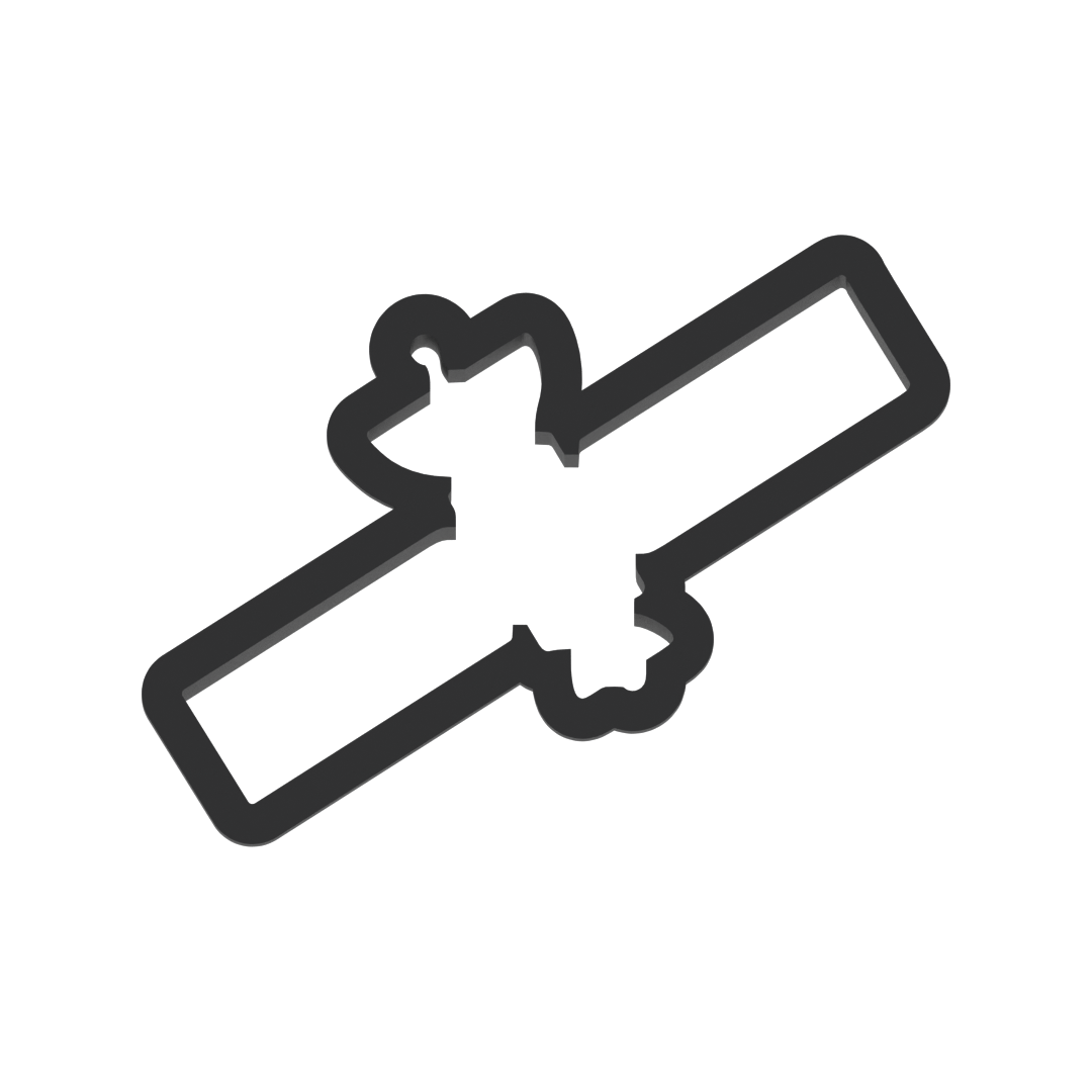 Satellite Cookie Cutter with Easy Push Design — photo 3
