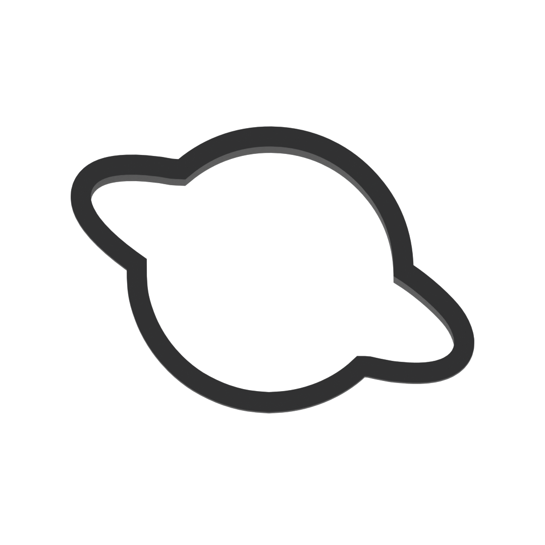 Saturn Cookie Cutter with Easy Push Design — photo 3