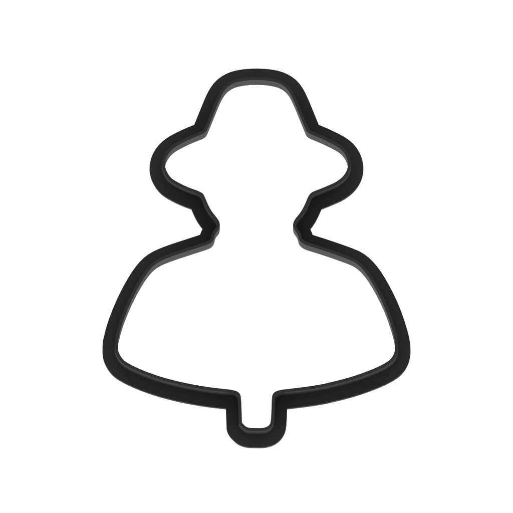 Scarecrow Bust Cookie Cutter with Easy Push Design — photo 5