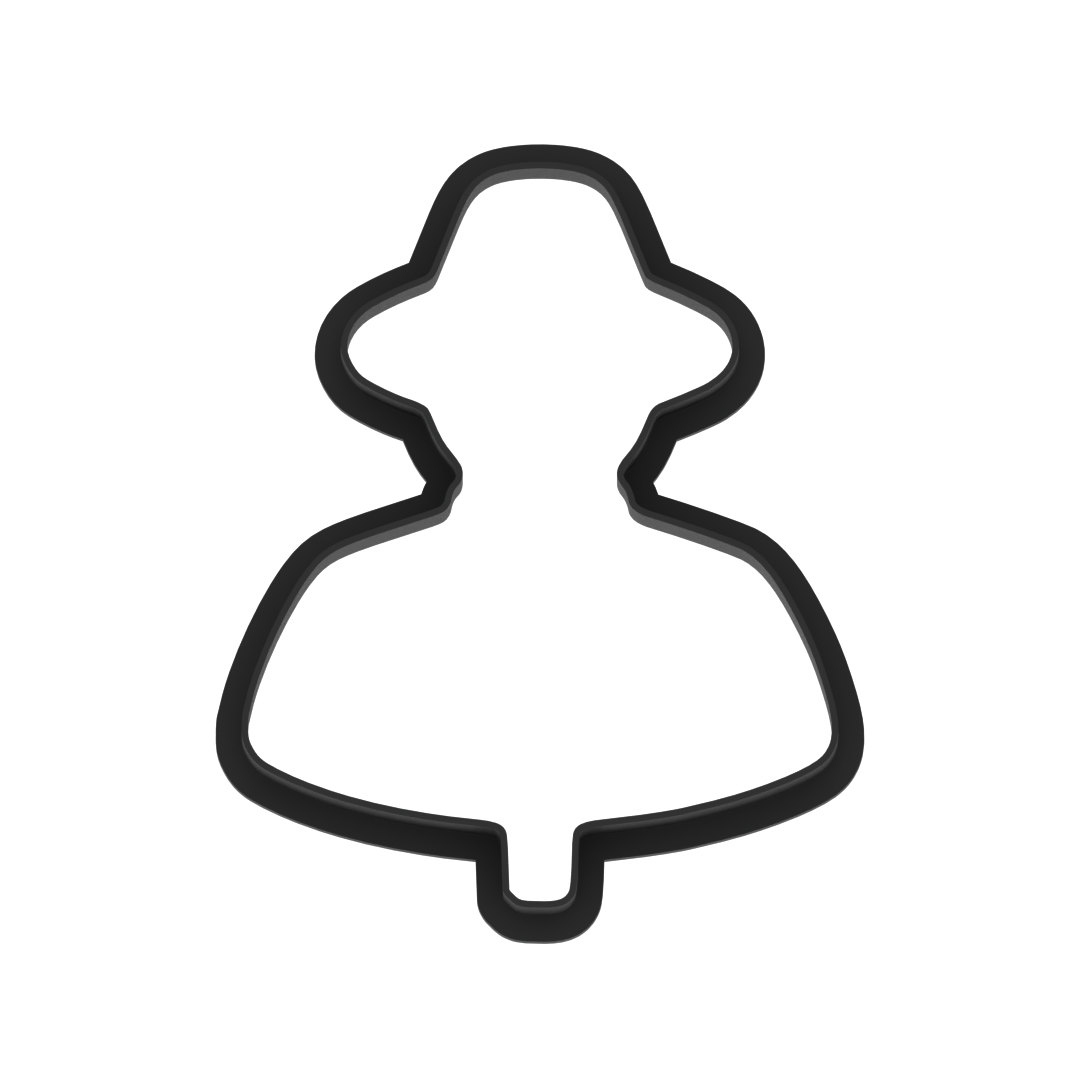 Scarecrow Bust Cookie Cutter with Easy Push Design — photo 5