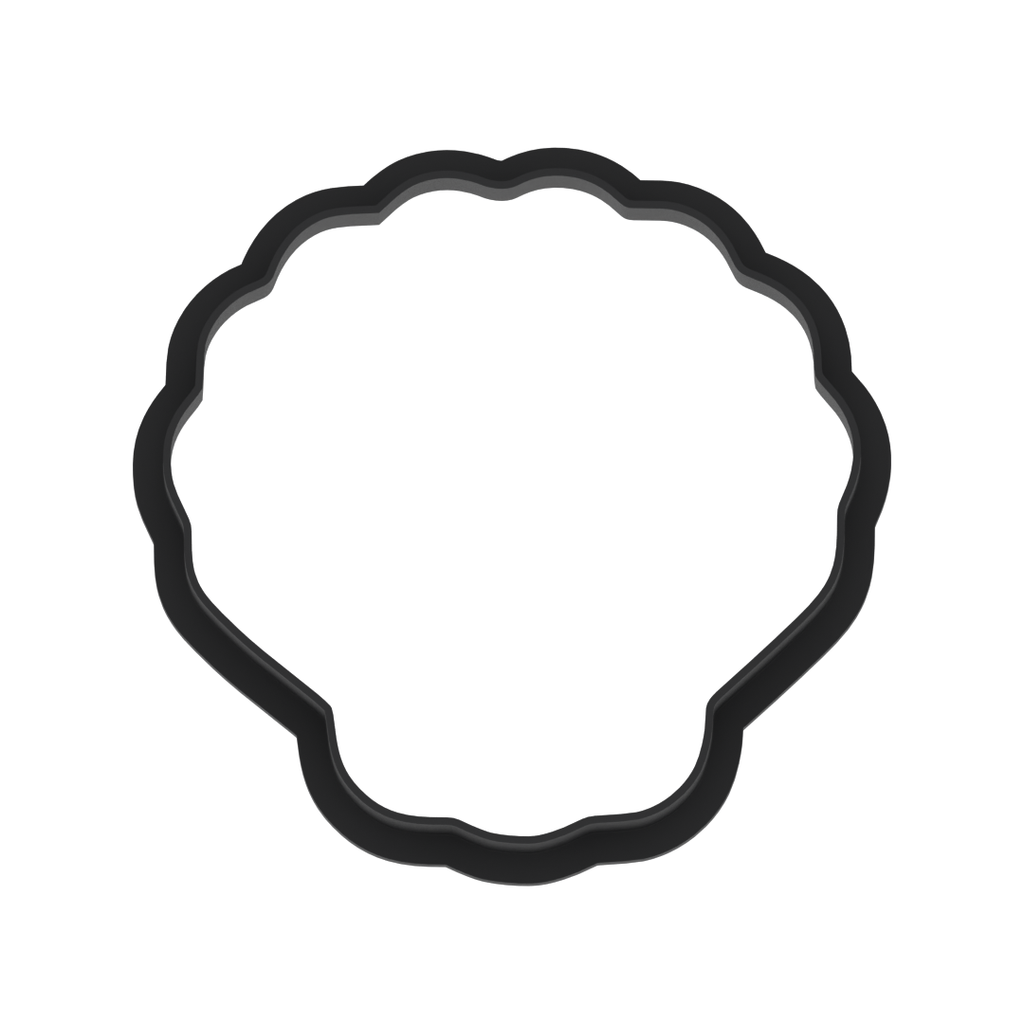 Seashell Cookie Cutter with Easy Push Design — photo 5