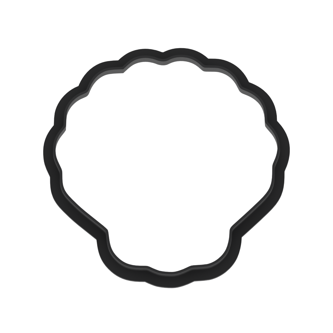 Seashell Cookie Cutter with Easy Push Design — photo 5