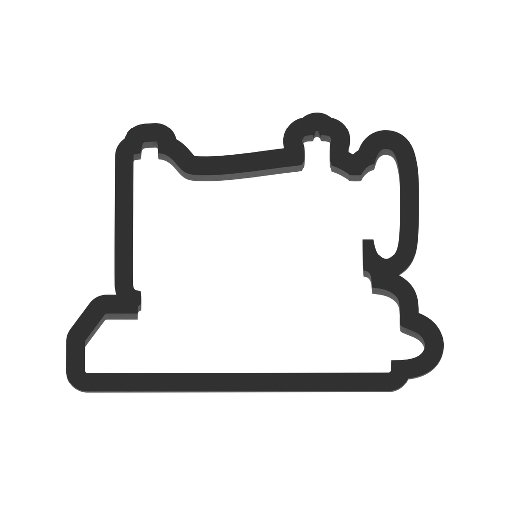 Sewing Machine Cookie Cutter with Easy Push Design — photo 3