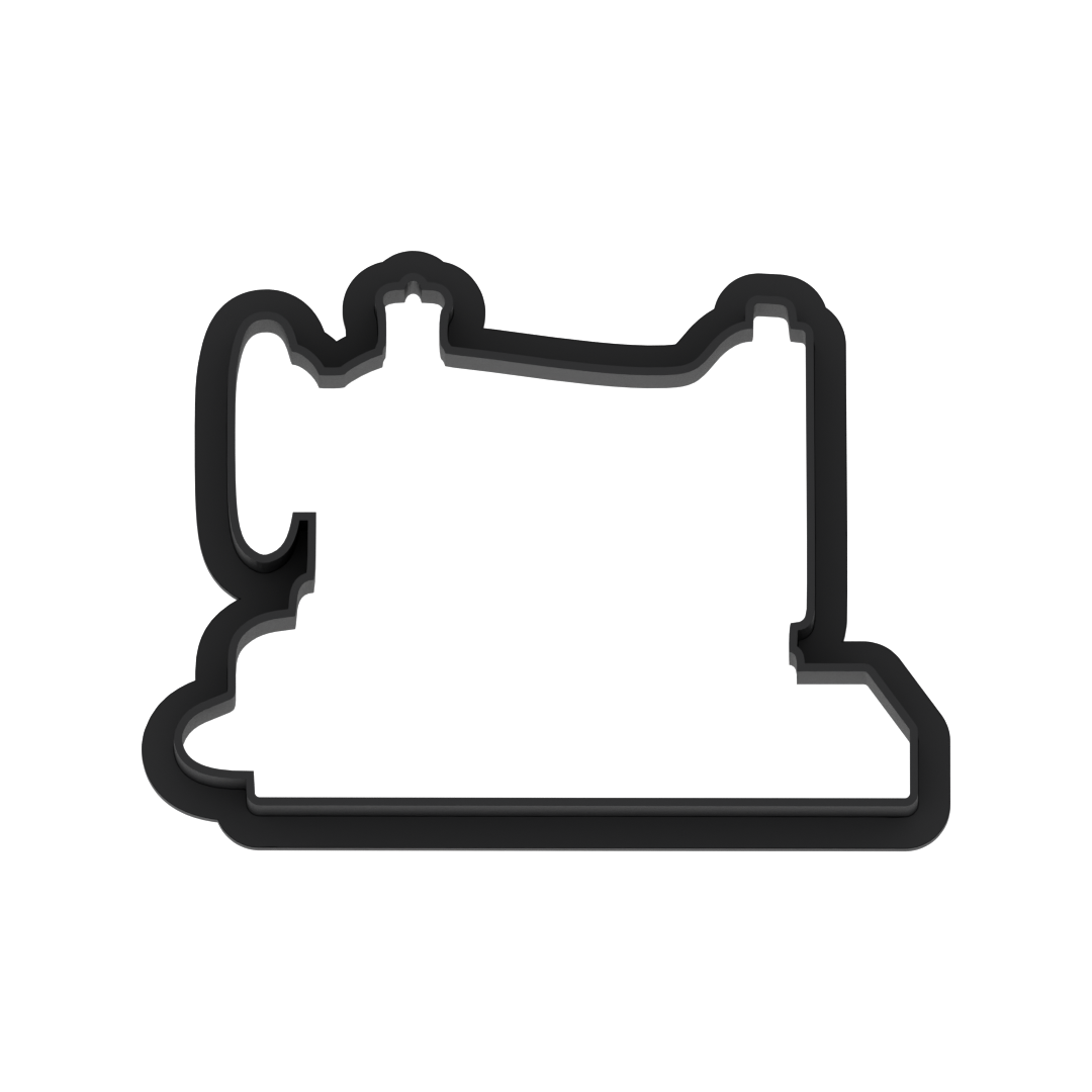Sewing Machine Cookie Cutter with Easy Push Design — photo 5