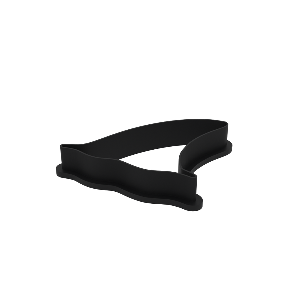 Shark Fin Cookie Cutter with Easy Push Design — photo 4
