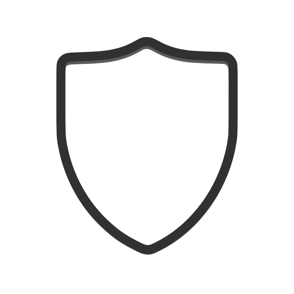 Shield Cookie Cutter with Easy Push Design — photo 3