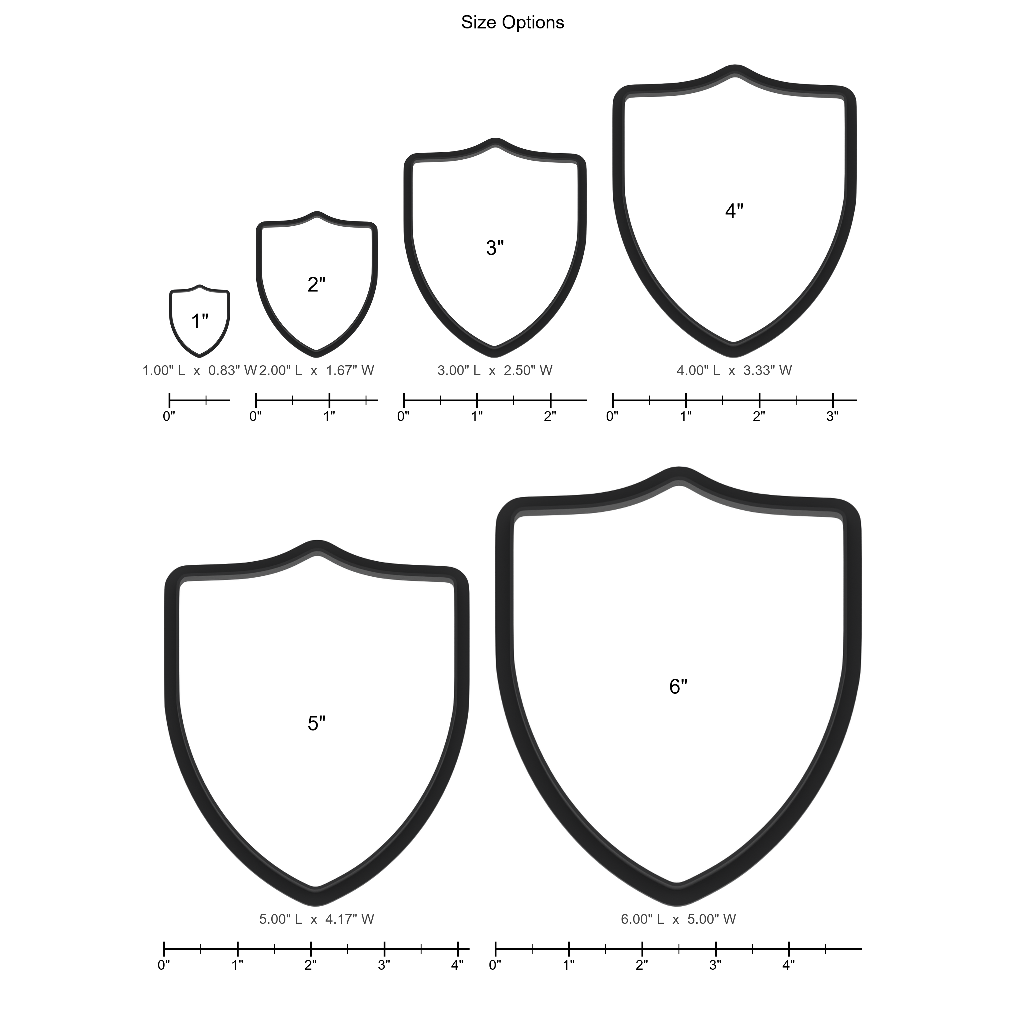 Shield Cookie Cutter with Easy Push Design — photo 5