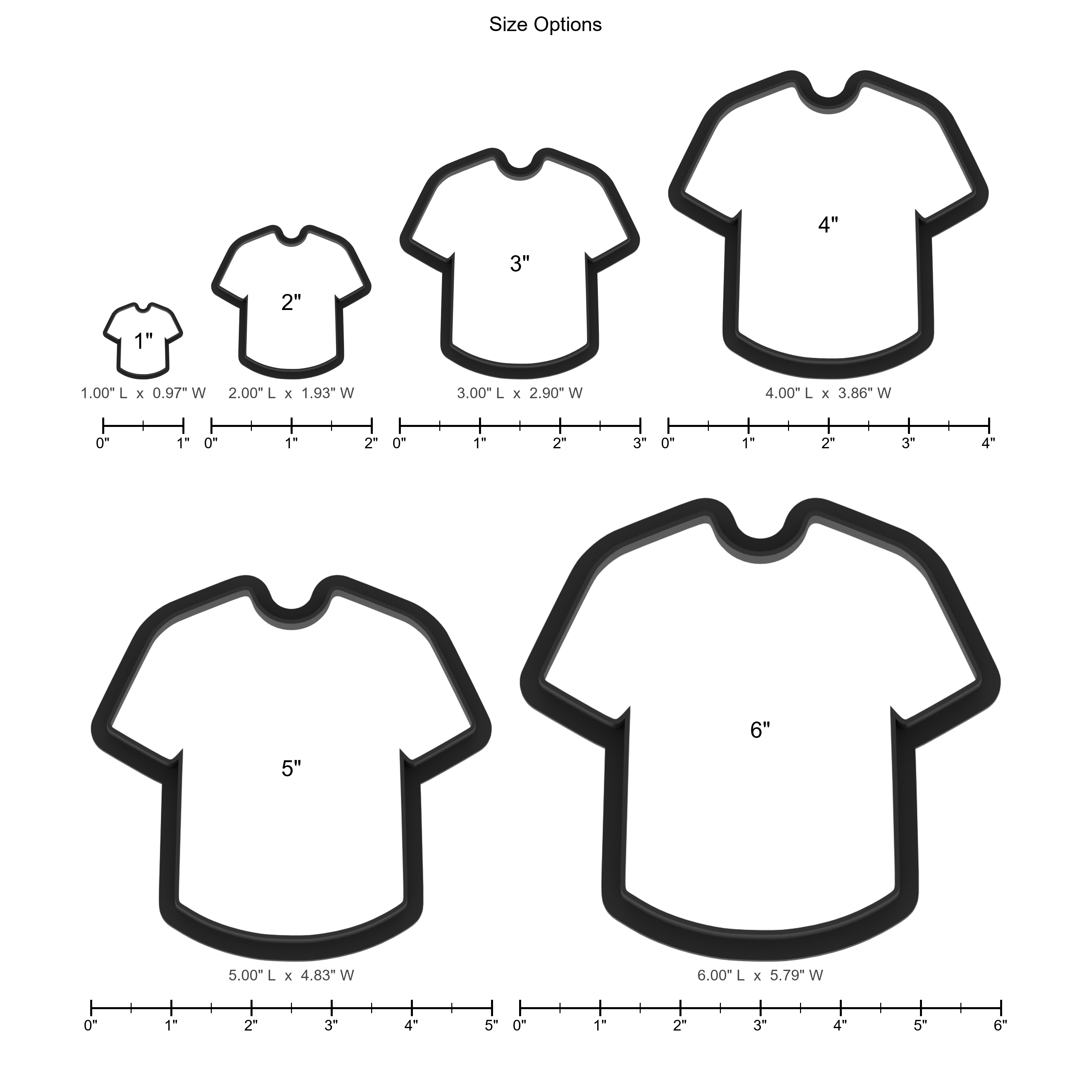 Shirt Cookie Cutter with Easy Push Design — photo 5