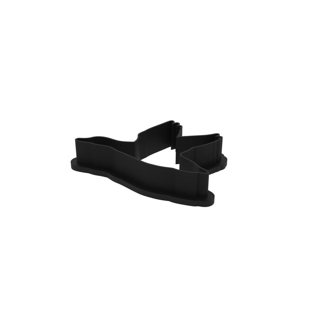Side Flying Duck Cookie Cutter with Easy Push Design — photo 4