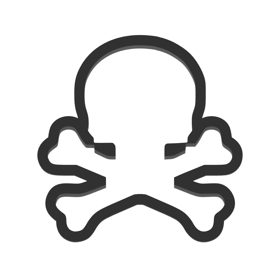 Skull And Crossbones Halloween Cookie Cutter with Easy Push Design — photo 3