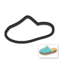 Slipper Cookie Cutter with Easy Push Design — main photo