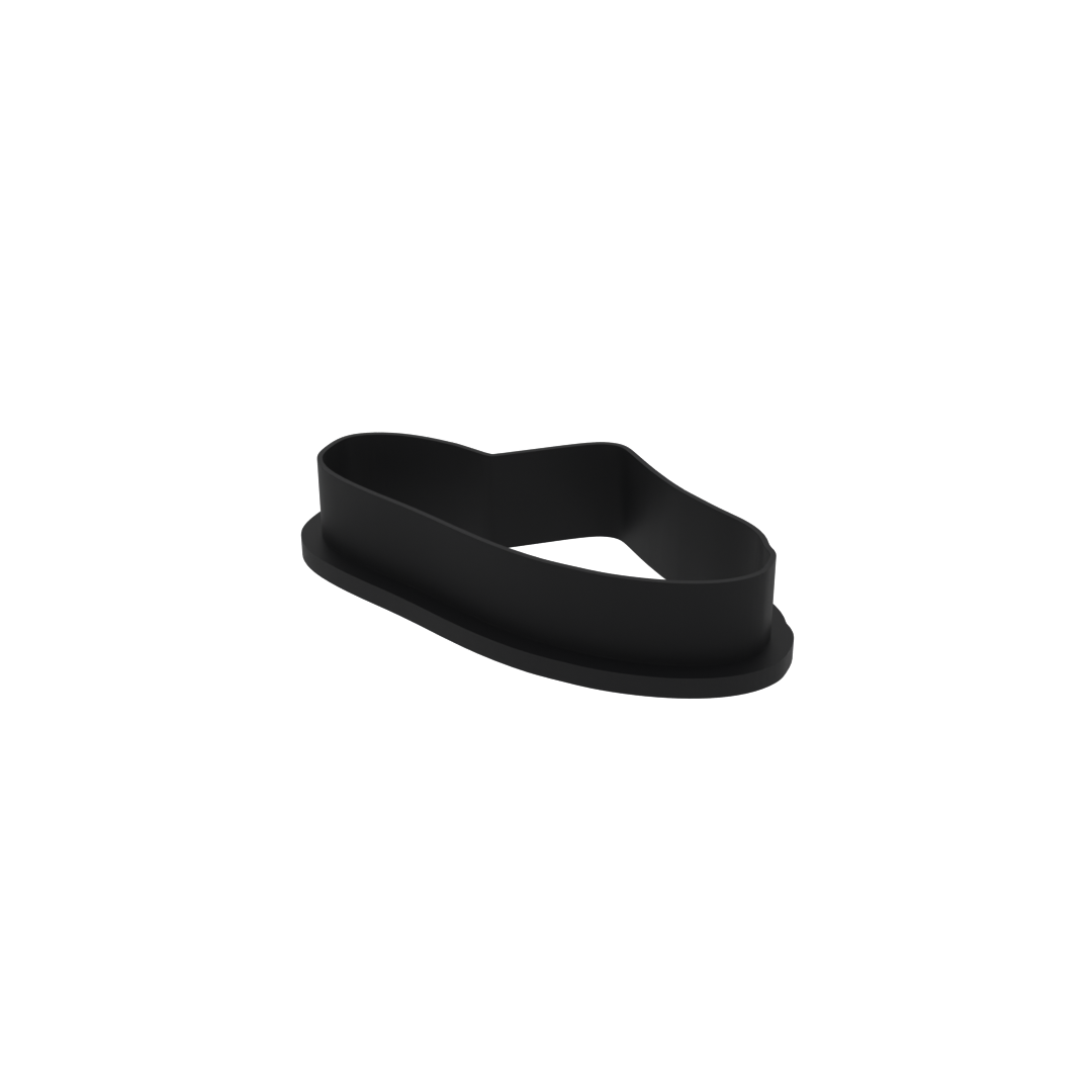 Slipper Cookie Cutter with Easy Push Design — photo 4