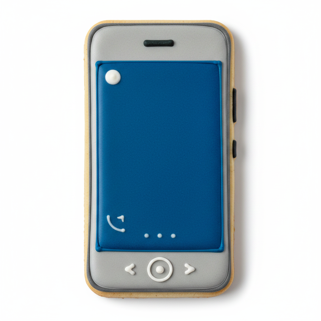Smartphone Cookie Cutter with Easy Push Design — photo 2