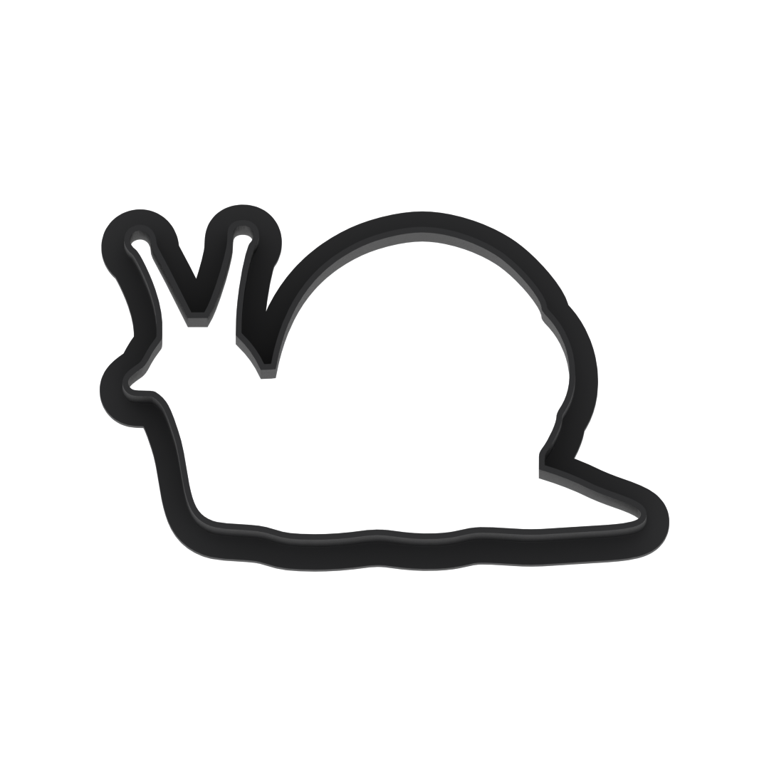Snail Cookie Cutter with Easy Push Design — photo 5