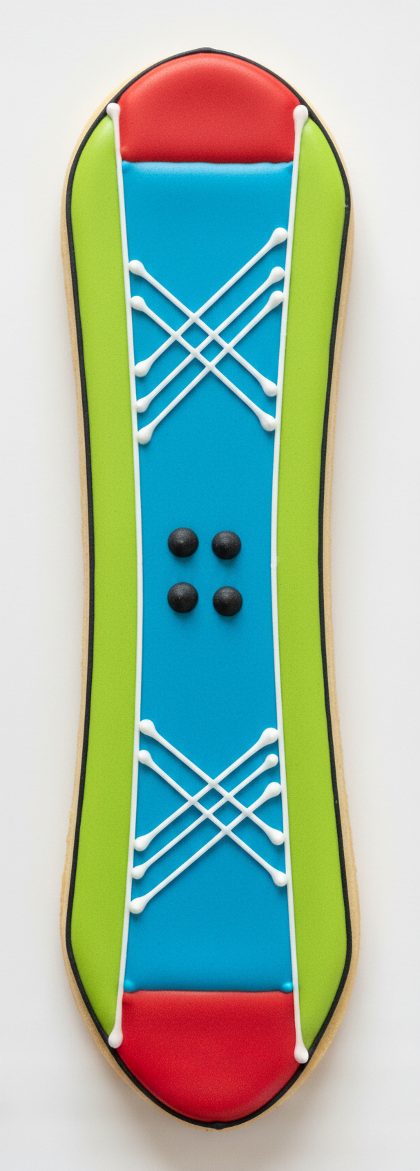 Snowboard Cookie Cutter with Easy Push Design — photo 2
