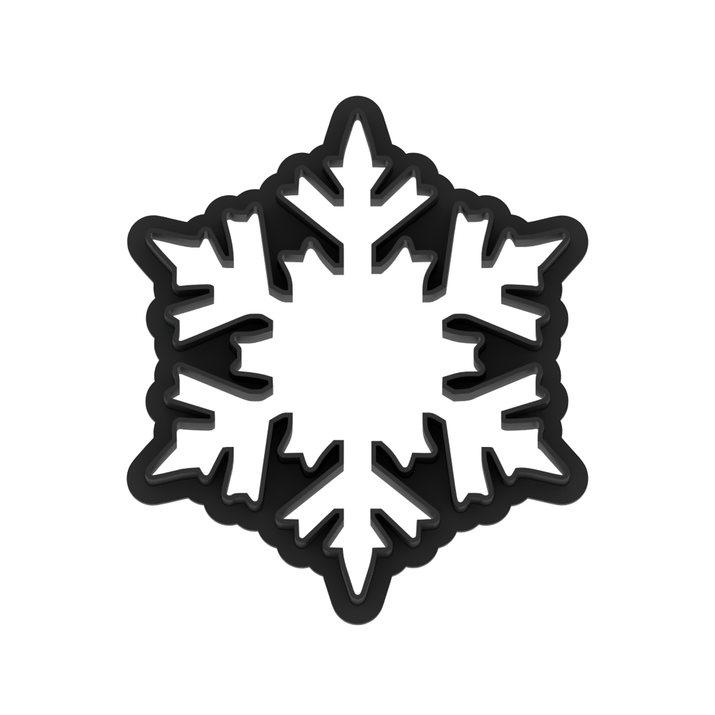 Snowflake Cookie Cutter with Easy Push Design — photo 5