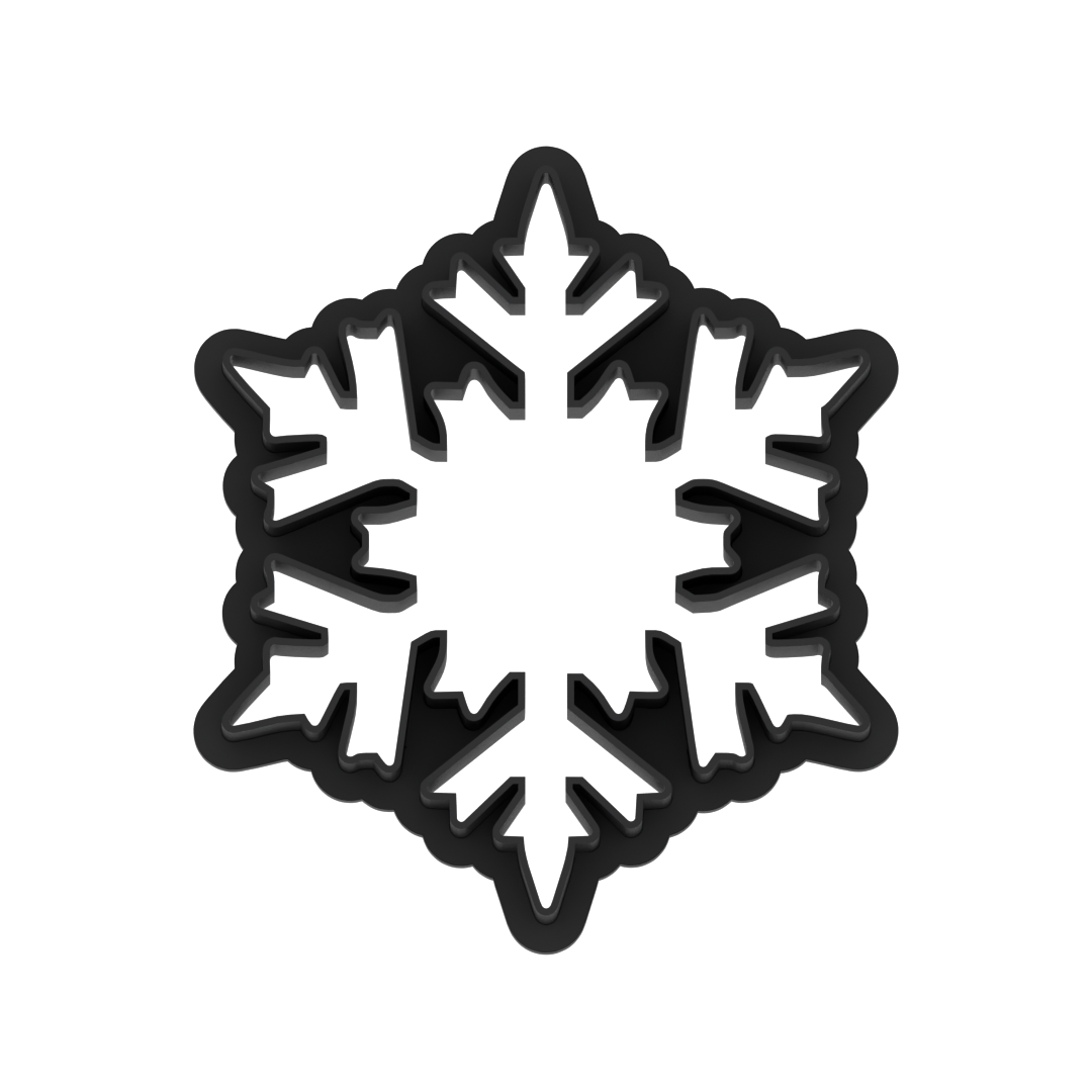 Snowflake Cookie Cutter with Easy Push Design — photo 5