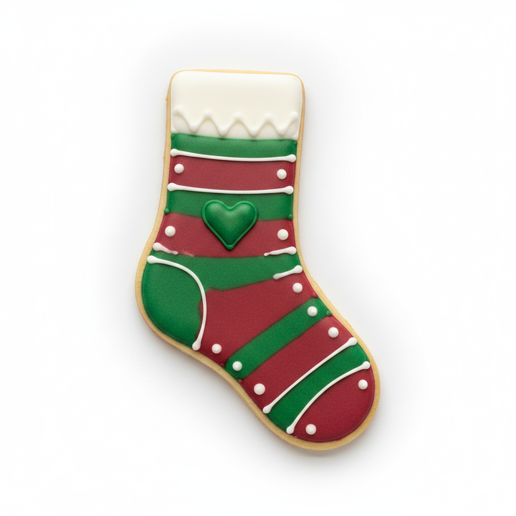 Sock Cookie Cutter with Easy Push Design — photo 2
