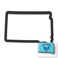 South Dakota State Cookie Cutter with Easy Push Design — main photo