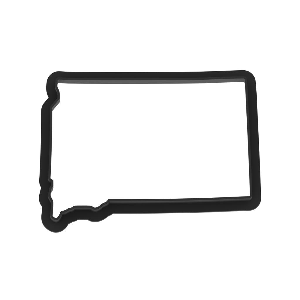 South Dakota State Cookie Cutter with Easy Push Design — photo 5