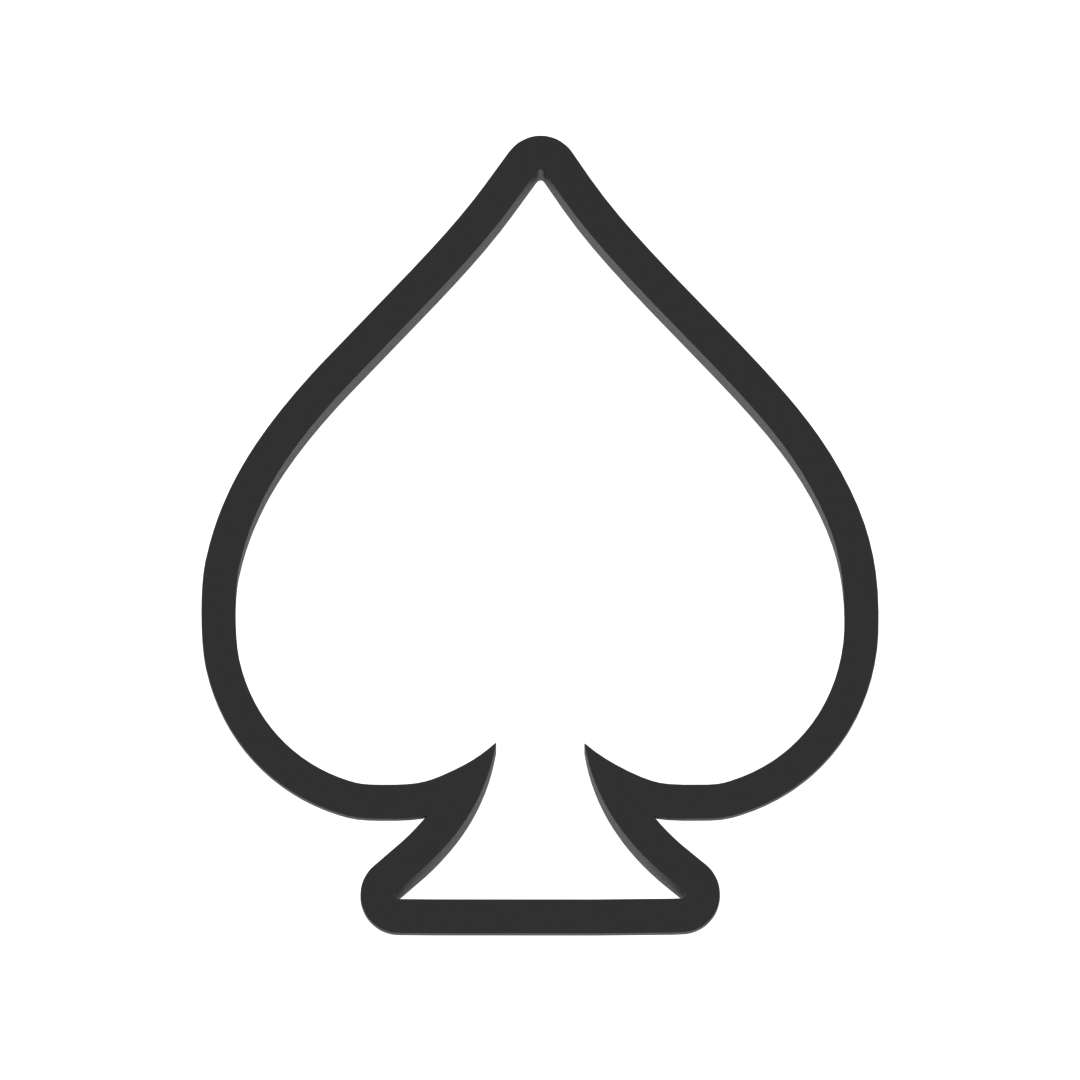 Spade Symbol Cards Cookie Cutter with Easy Push Design — photo 3
