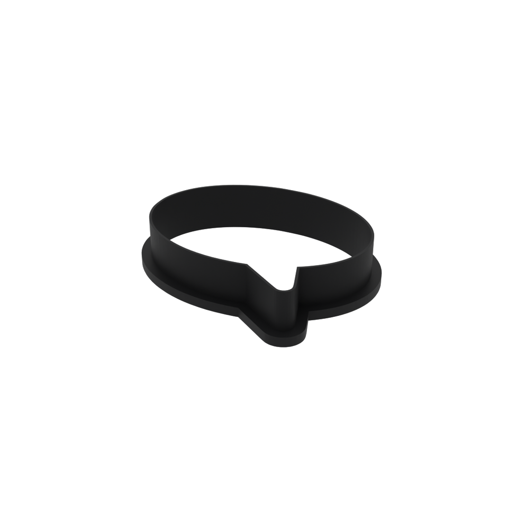 Speech Bubble Cookie Cutter with Easy Push Design — photo 4