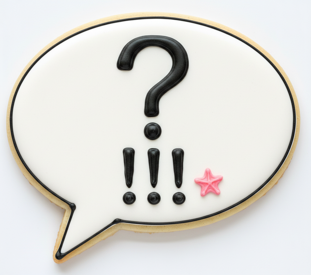 Speech Bubble Cookie Cutter with Easy Push Design — photo 2