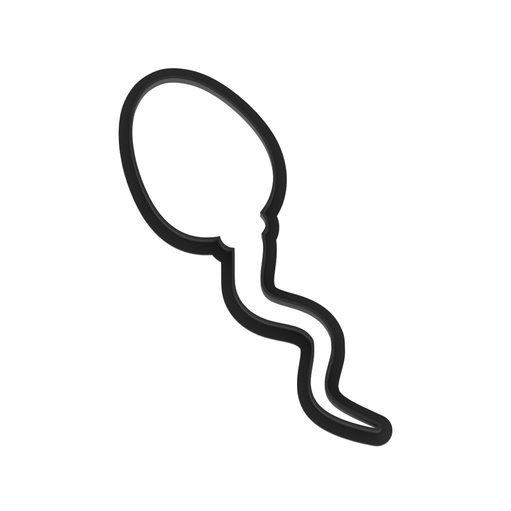 Sperm Cookie Cutter with Easy Push Design — photo 6