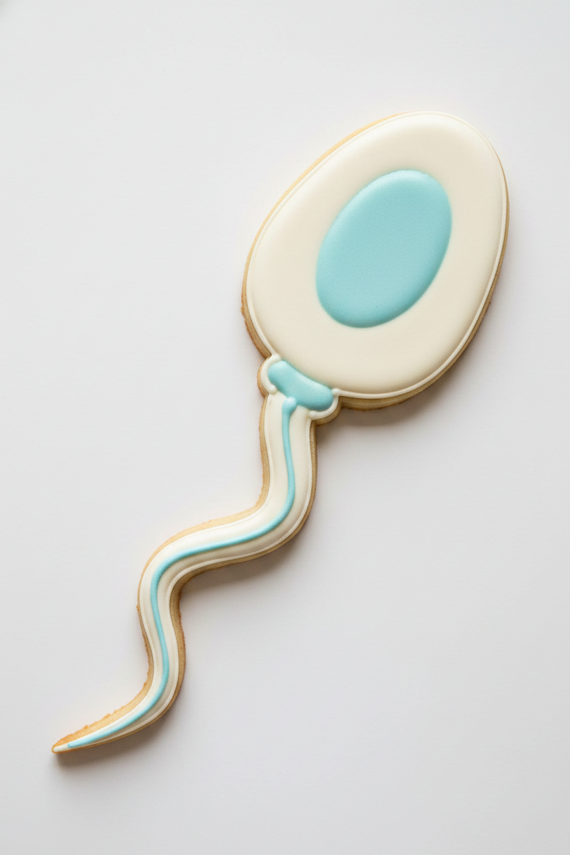 Sperm Cookie Cutter with Easy Push Design — photo 2