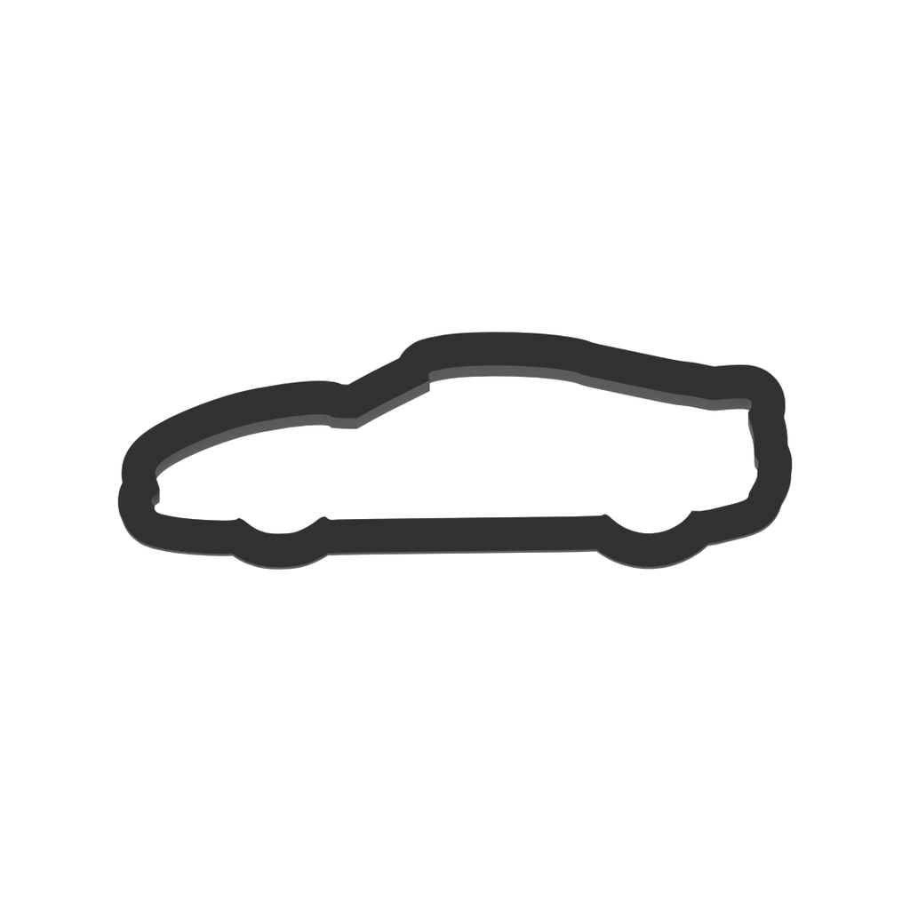 Sports Car Cookie Cutter with Easy Push Design — photo 3