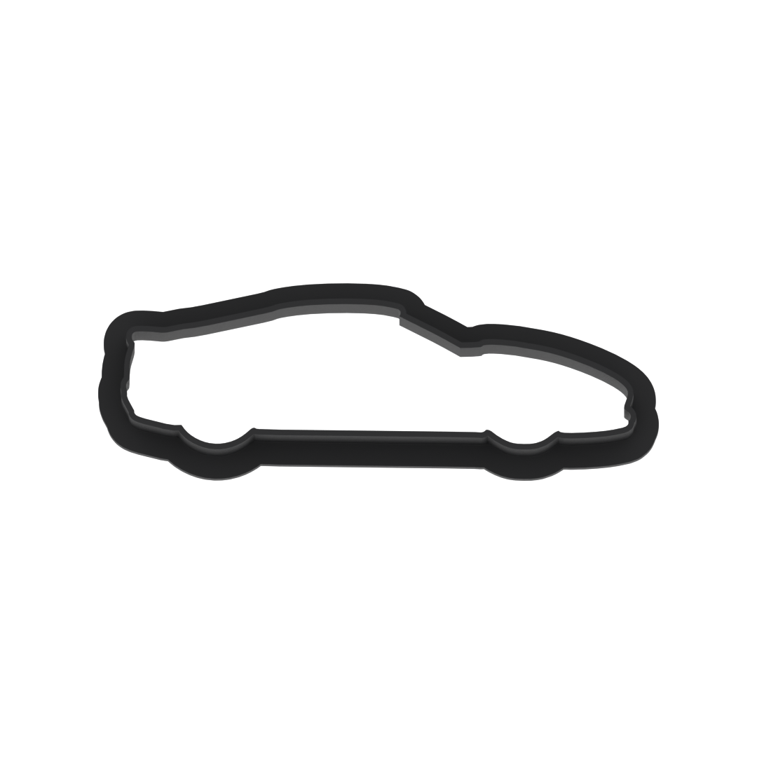 Sports Car Cookie Cutter with Easy Push Design — photo 6