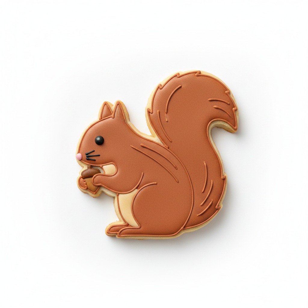 Squirrel Cookie Cutter with Easy Push Design — photo 2